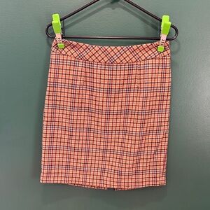 Chadwicks Plaid Mini Skirt